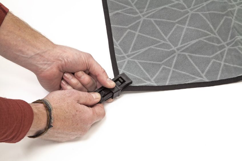 Tent Carpet Clamps 4pcs