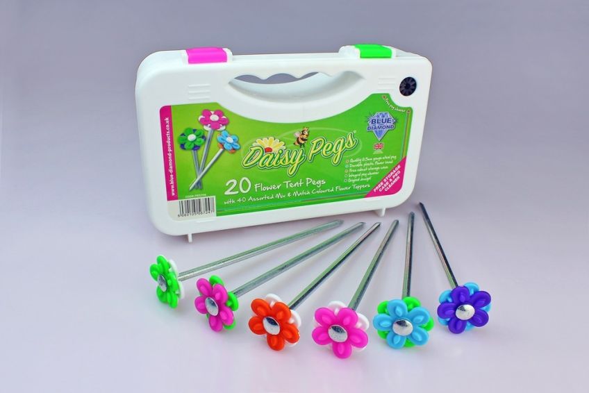 Daisy Pegs (case of 20 with 40 assorted heads)