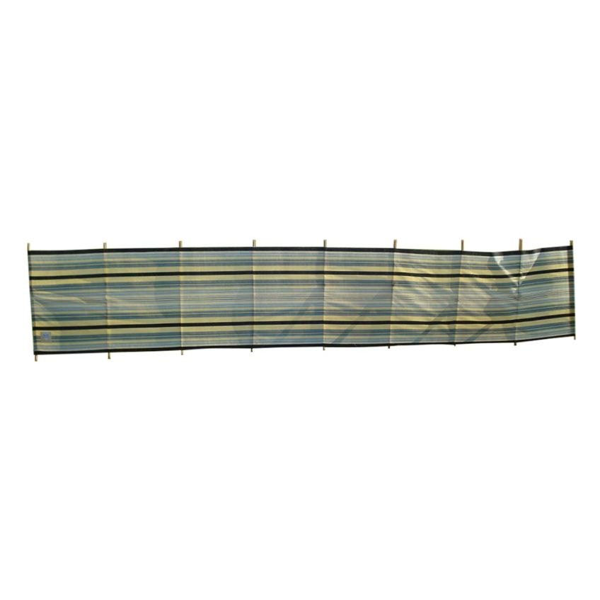 Windbreak 9 Pole Sand/Grey Contemporary Stripe