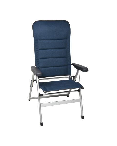 San Remo Highback Chair 600D Teal Blue Twill
